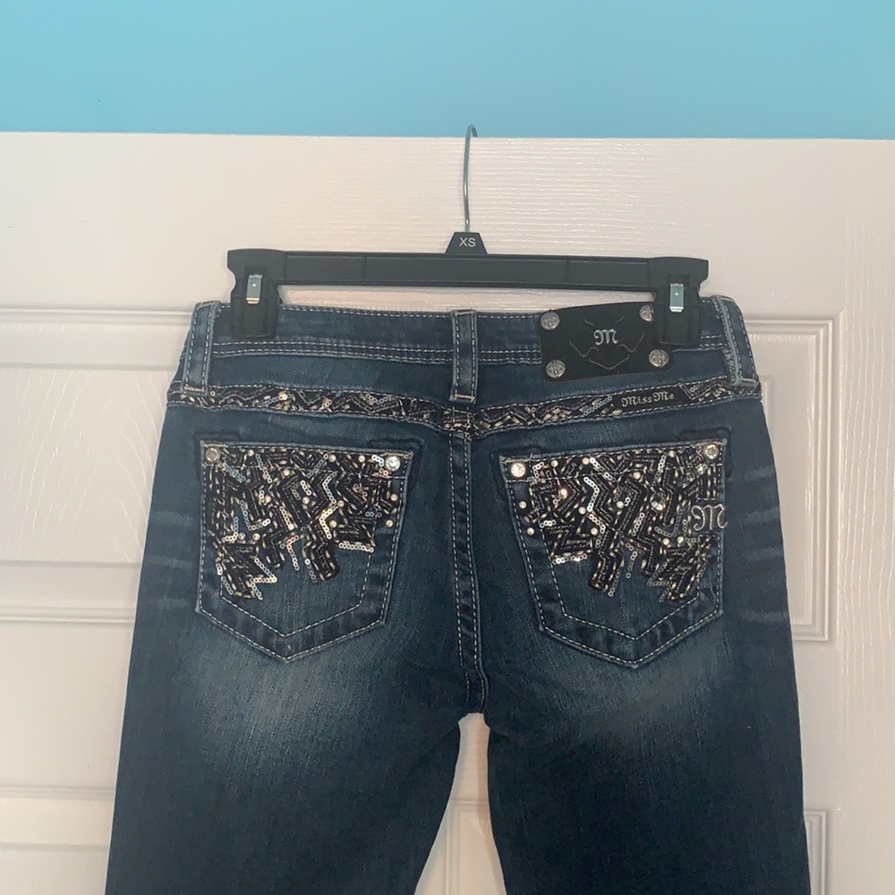 Miss Me Boot Cut Jeans. Size 16 (kids). Size 0-2